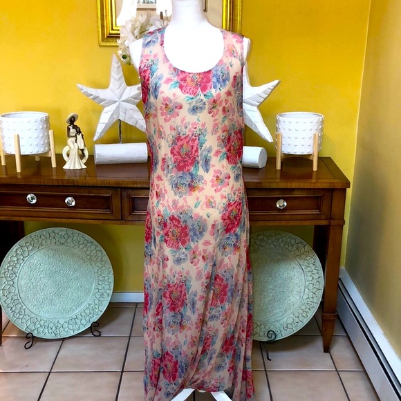 Chadwick Of Boston Pink Sleeve Floral 